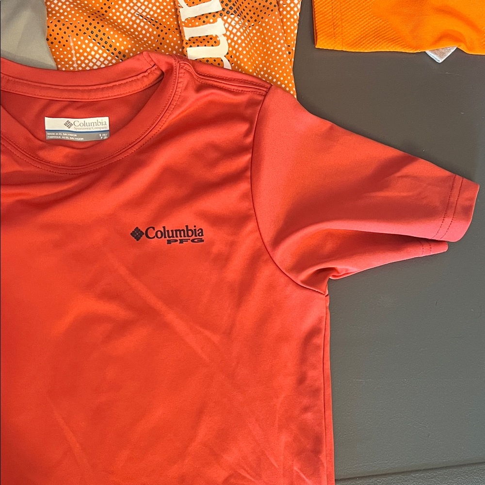 Kids. Columbia Outdoor Shirt Collection - set of 5. (Size: 8) - Picture 3 of 15